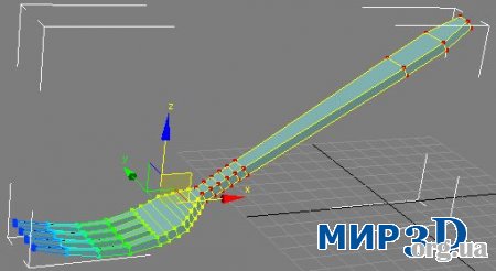 Моделирование столовой вилки в 3D MAX