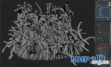 Урок по созданию морских анемон в 3D MAX