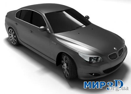 Модель автомобиля BMW M5 для 3D MAX