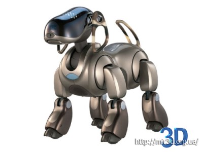 Чертеж AIBO для моделирования в 3D MAX