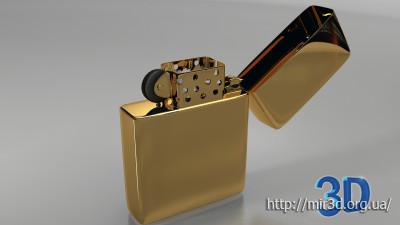 Моделирование зажигалки Zippo