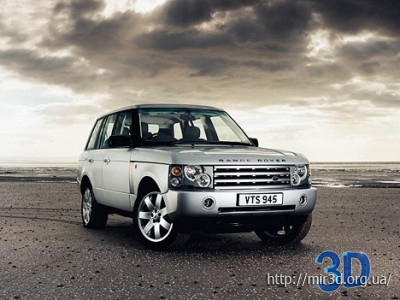 RangeRover  модель  3D  Max  авто  скачать