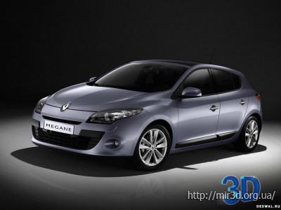 3D Модель. Авто (Renault Megane,-Coupe)