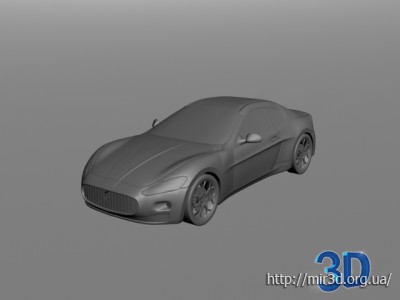 Модель Maserati GranTurismo (2008)